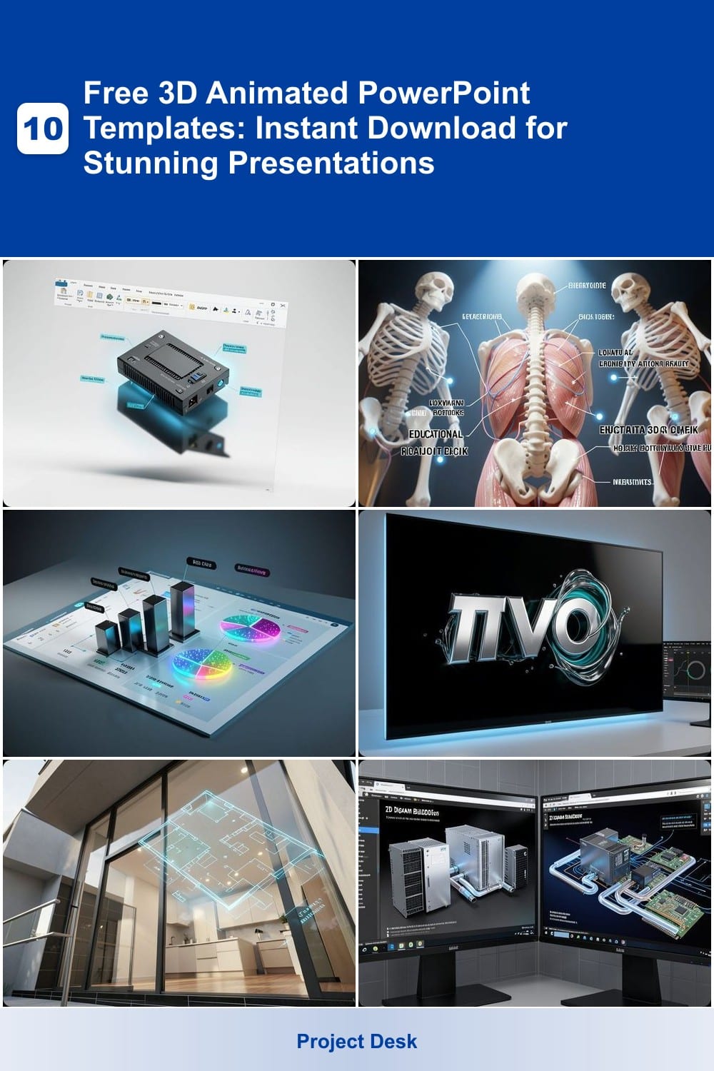 10 Free 3D Animated PowerPoint Templates: Instant Download for Stunning Presentations