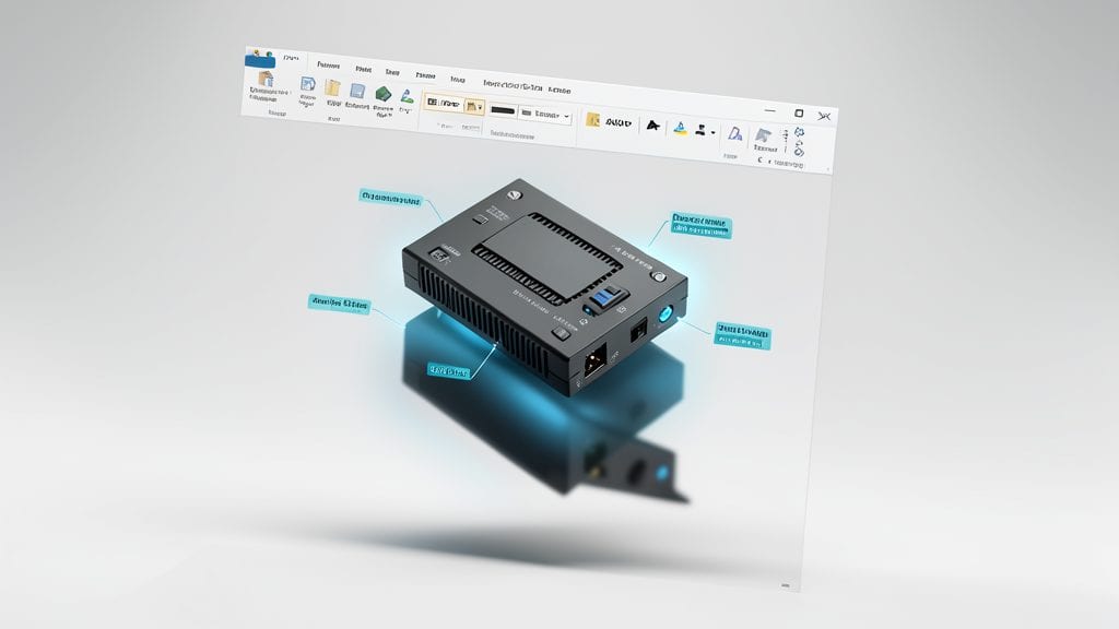 Modern 3D Product Showcase Template