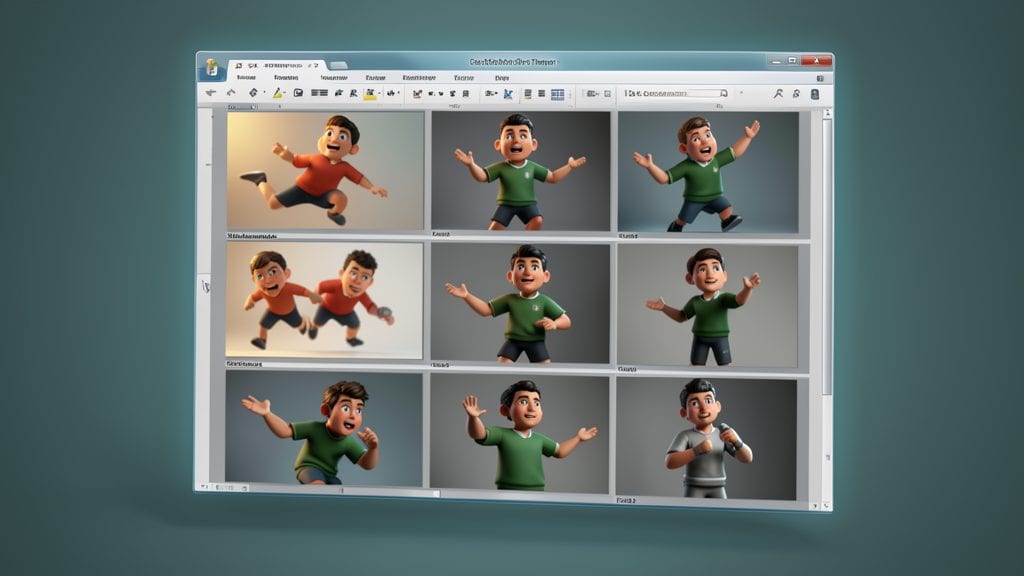 3D Character Animation Storyboard
