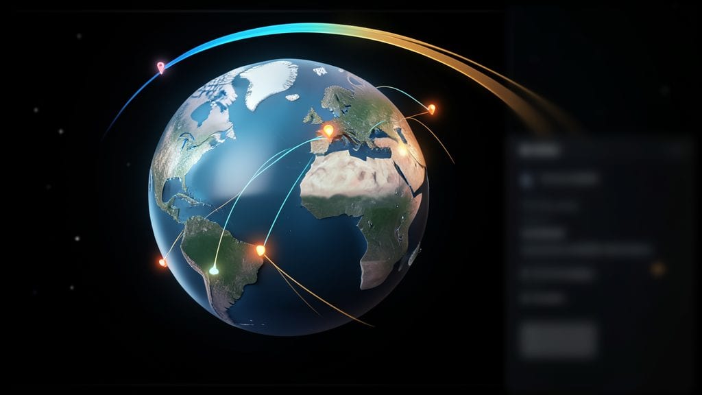 3D Travel Destination Explorer