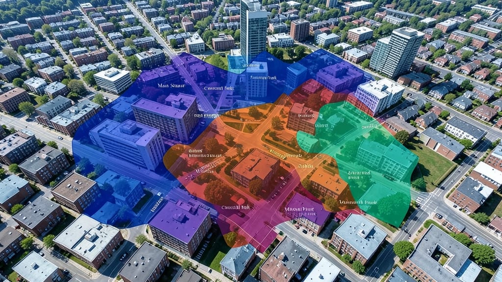Geospatial Heatmaps for Regional Financial Data