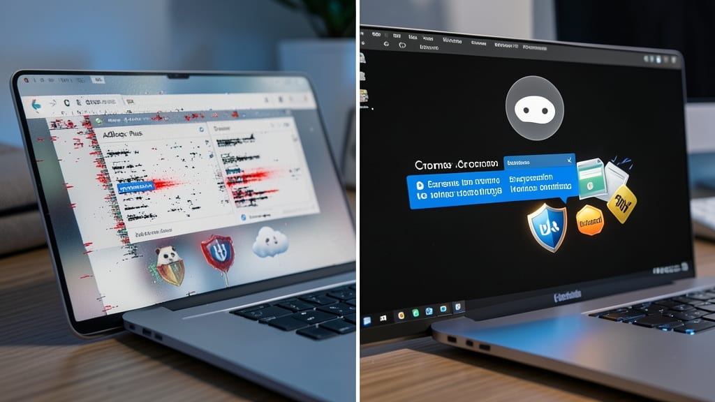 Chrome Browser Crashes and Extensions Conflict