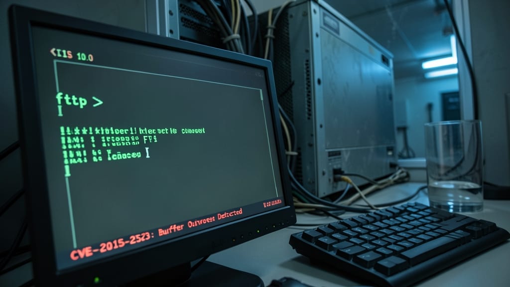 CVE-2015-2523: IIS FTP Service Buffer Overflow
