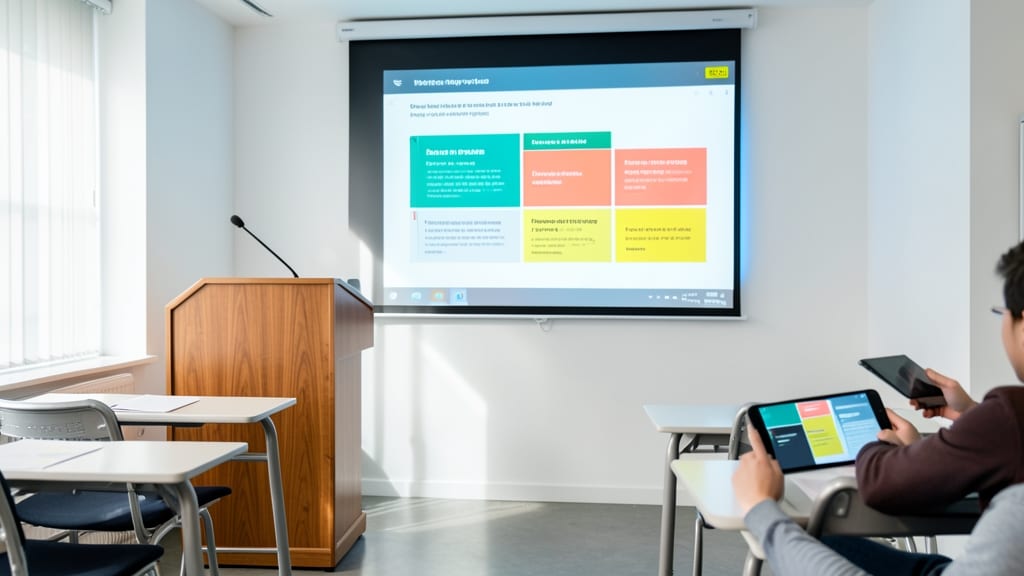 Educational Lecture Slide Deck Template