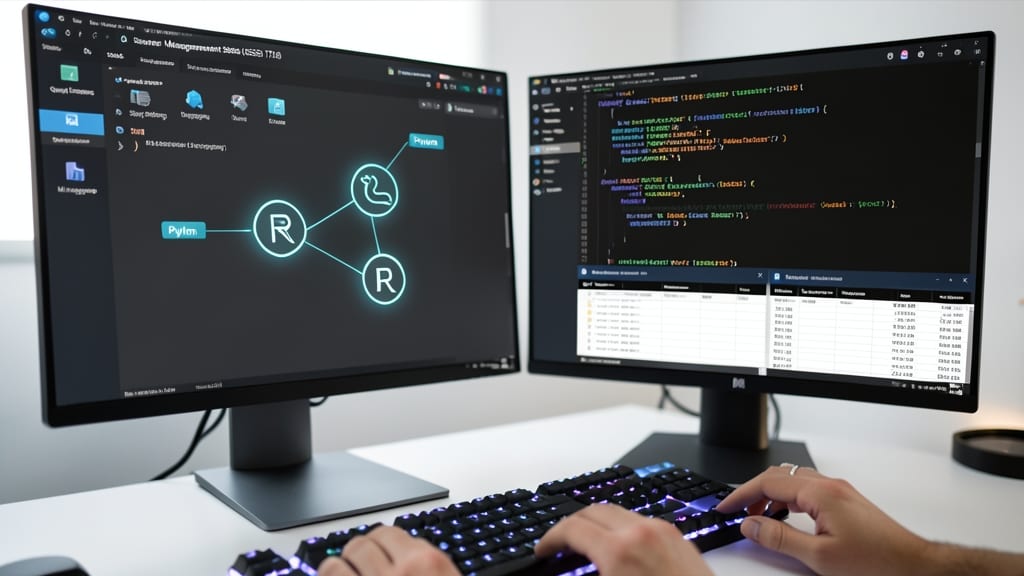 SQL Server Management Studio 17.8: Machine Learning Services Support
