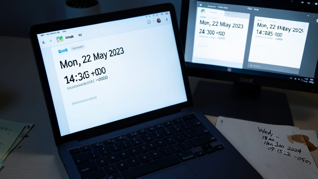 RFC 2822 (Internet Date-Time Format)